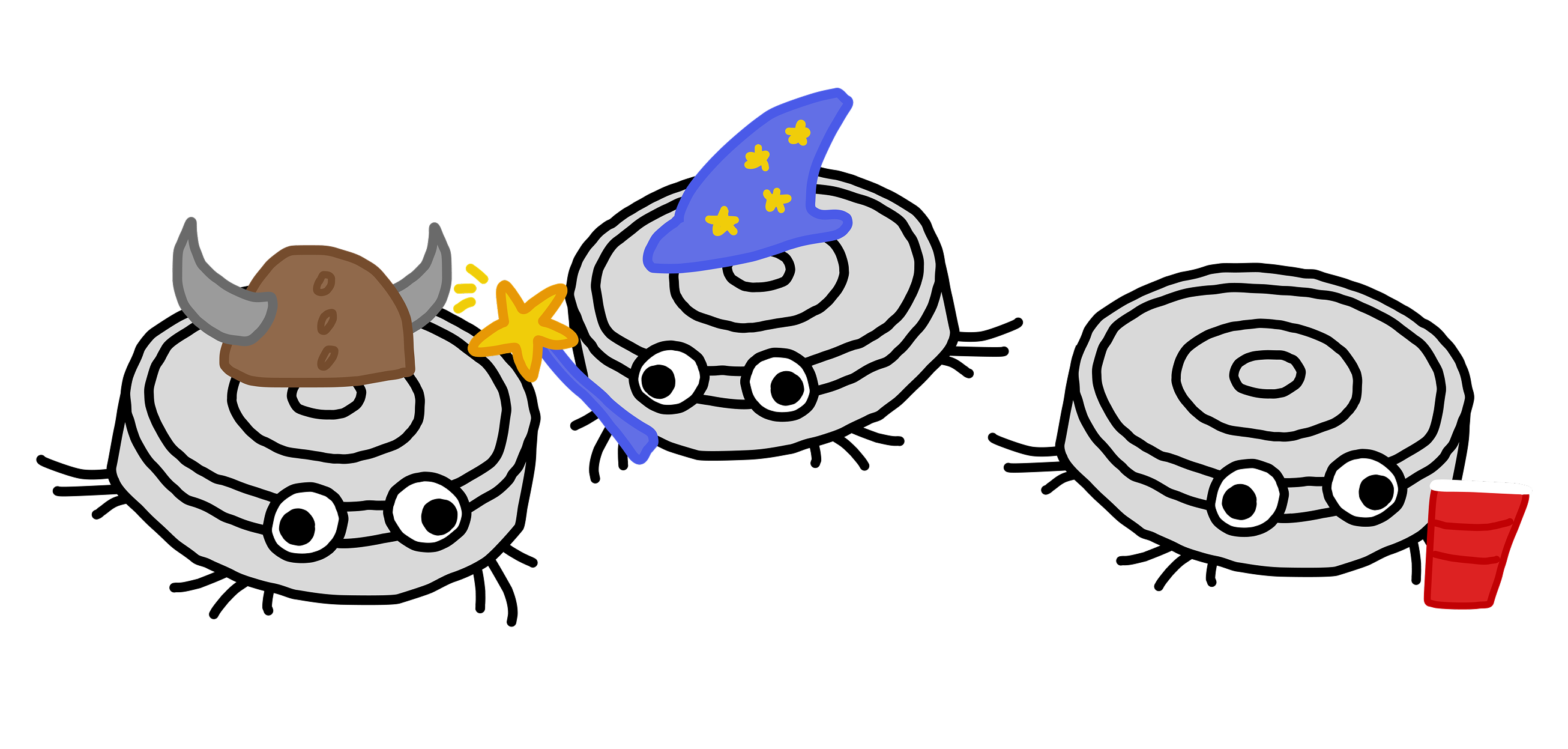 AI Roomba Fight Combined Image
